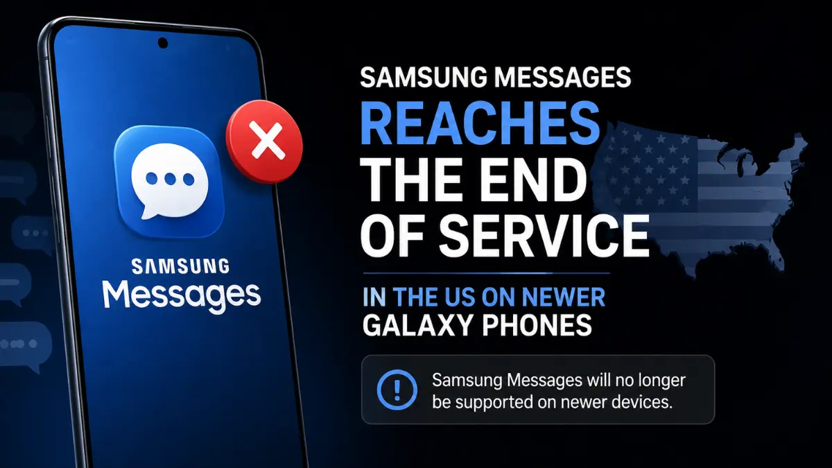 Samsung Messages Reaches the End of Service in the US on newer Galaxy Phones