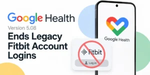 Google Health Version 5.08 Ends Legacy Fitbit Account Logins