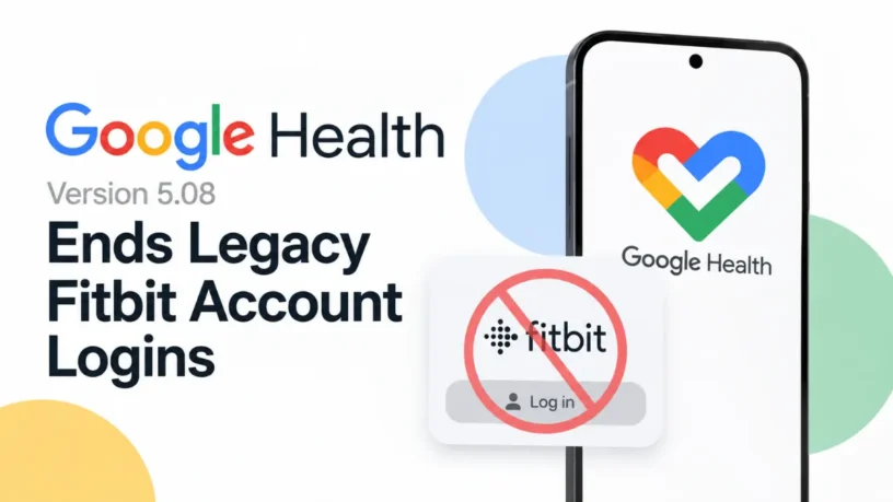 Google Health Version 5.08 Ends Legacy Fitbit Account Logins