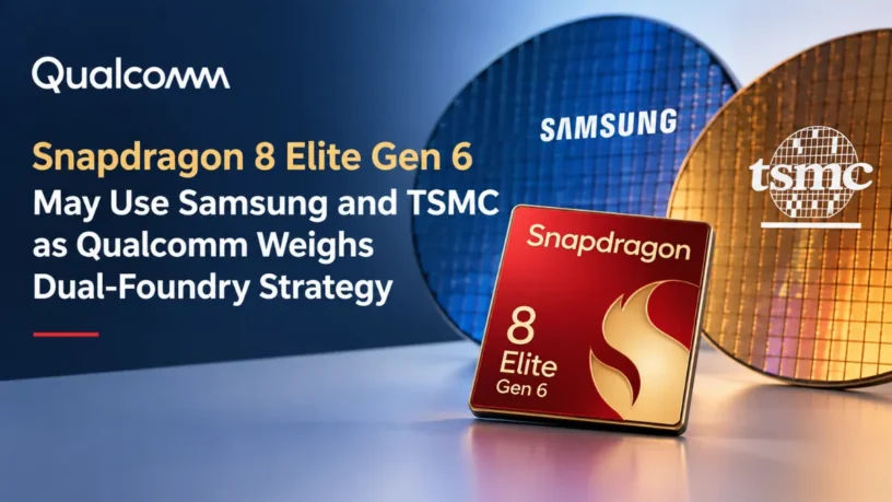 Snapdragon 8 Elite Gen 6 May Use Samsung and TSMC as Qualcomm Weighs Dual-Foundry Strategy